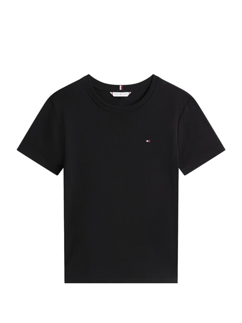 TH T-shirt en coton noir - T-shirt