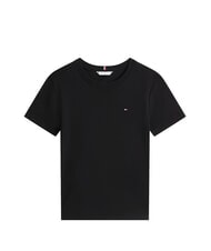 TOMMY HILFIGER TH T-shirt en coton noir - T-shirt - 3