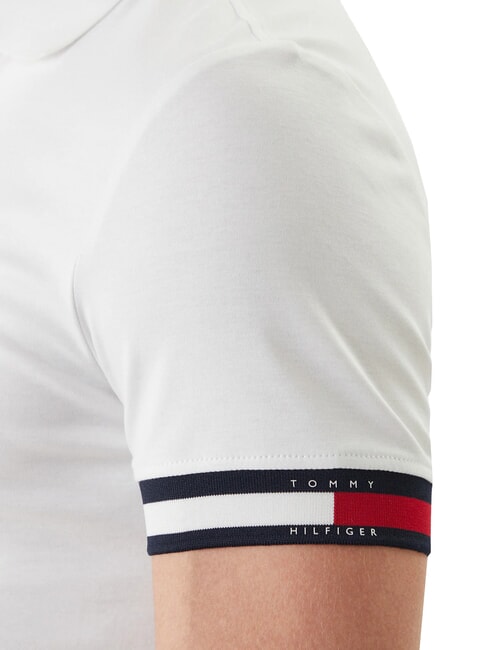 TH polo en coton blanc - chemise polo