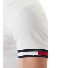TOMMY HILFIGER TH polo en coton blanc - chemise polo - 3
