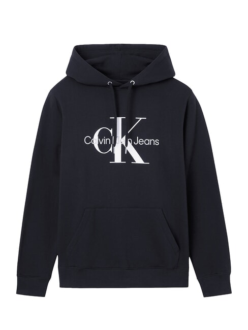 CKJ Sweat-shirt en coton blanc &eacute;clatant - Pulls molletonn&eacute;s