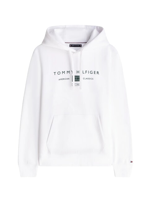 TH Sweatshirt &agrave; capuche blanc - Pulls molletonn&eacute;s