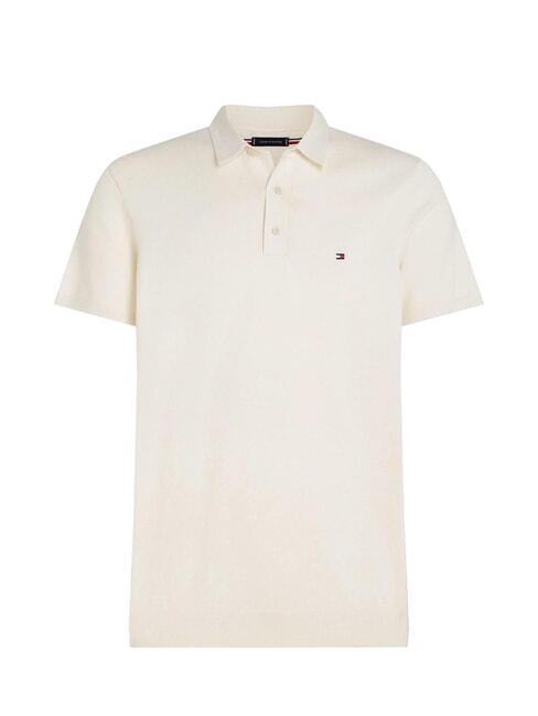 TH polo &agrave; manches courtes p&eacute;tale d'ivoire - chemise polo