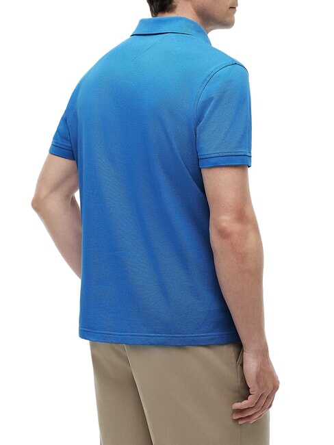 TH polo &agrave; manches courtes coupe classique orbite bleue - chemise polo