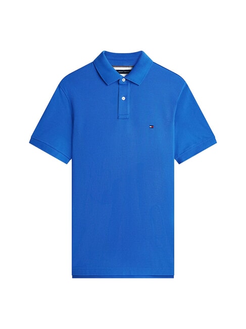 TH polo &agrave; manches courtes coupe classique orbite bleue - chemise polo