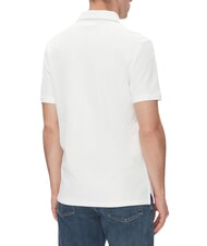 CALVIN KLEIN CKJ polo en coton blanc &eacute;clatant - chemise polo - 2