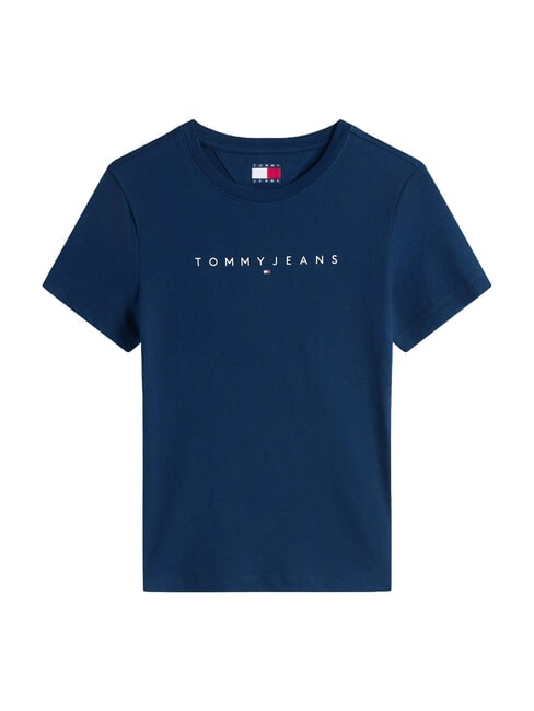 SCRIPT LOGO T-shirt &agrave; manches courtes marine nuit noire 1 - T-shirt