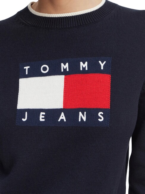 TJ Pull en coton marine nuit - Chandails pour femmes