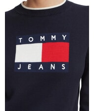 TOMMY HILFIGER TJ Pull en coton marine nuit - Chandails pour femmes - 3
