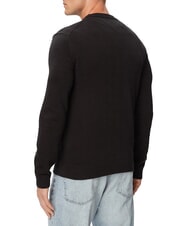 TOMMY HILFIGER TJ Pull en coton r&eacute;g&eacute;n&eacute;r&eacute; noir - Pulls pour hommes - 2