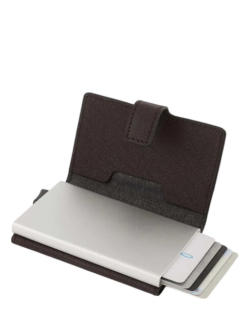 BLACK SQUARE Porte-cartes en cuir MORO - Portefeuilles Homme