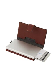PIQUADRO BLACK SQUARE Porte-cartes en cuir - Portefeuilles Homme