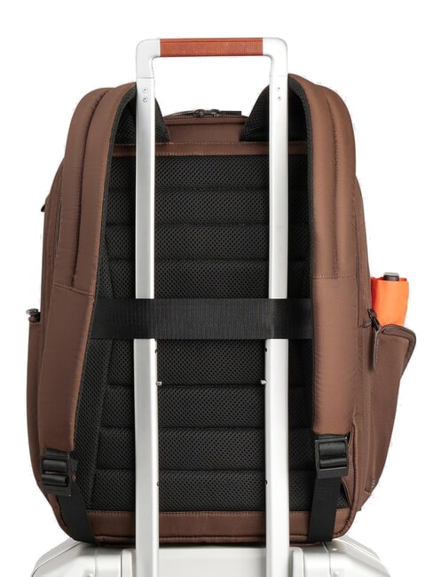 WOLLEM Sac &agrave; dos pour ordinateur portable 15,6 pouces MARRON - Sacs &agrave; dos pour ordinateur portable