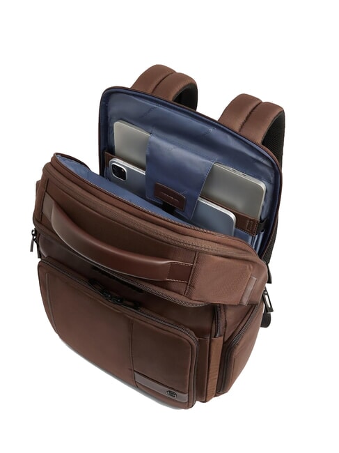 WOLLEM Sac &agrave; dos pour ordinateur portable 15,6 pouces MARRON - Sacs &agrave; dos pour ordinateur portable