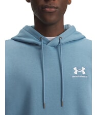 UNDER ARMOUR ICON FLEECE Sweatshirt &agrave; capuche fum&eacute;e bleue - Pulls molletonn&eacute;s - 3
