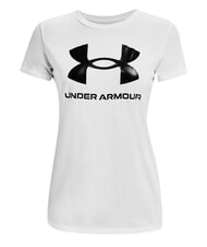 UNDER ARMOUR LOGO T-shirt &agrave; manches courtes blanc - T-shirt - 4