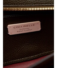 COCCINELLE DOUBLE BEAT Sacoche avec pochette boue - Sacs pour Femme - 6