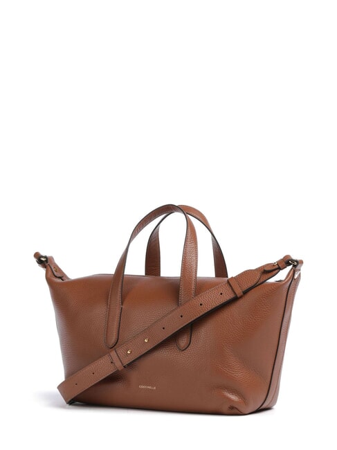 BEAT GENERATION Sac &agrave; main avec bandouli&egrave;re Cognac - Sacs pour Femme
