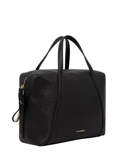 NORY Sac &agrave; main avec bandouli&egrave;re Noir - Sacs pour Femme