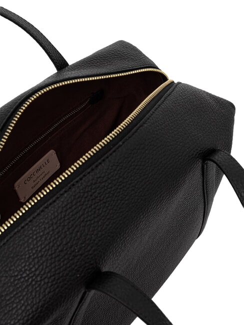 NORY Sac &agrave; main avec bandouli&egrave;re Noir - Sacs pour Femme