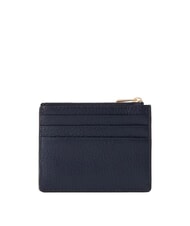 FURLA CAMELIA porte-cartes en cuir plat bleu encre - Portefeuilles Femme - 2