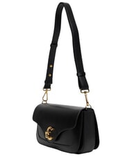 COCCINELLE C-ME CALF sac bandouli&egrave;re Noir - Sacs pour Femme - 3