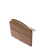 FURLA CAMELIA porte-cartes en cuir plat caramel au beurre - Portefeuilles Femme - 3