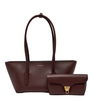 COCCINELLE DOUBLE BEAT Sacoche avec pochette baie - Sacs pour Femme - 5