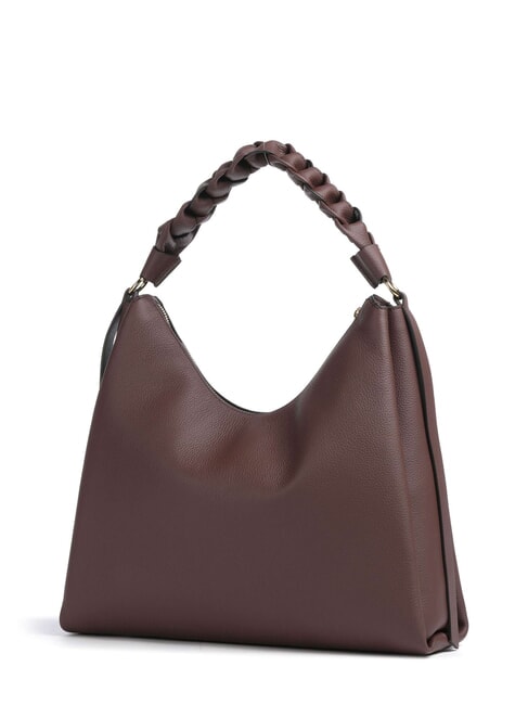 BOHEME GRANA DOUBLE Grand sac bandouli&egrave;re en cuir baies/rose d'hiver - Sacs pour Femme