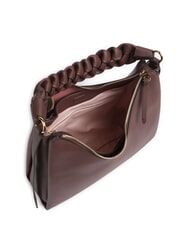 COCCINELLE BOHEME GRANA DOUBLE Grand sac bandouli&egrave;re en cuir baies/rose d'hiver - Sacs pour Femme - 4
