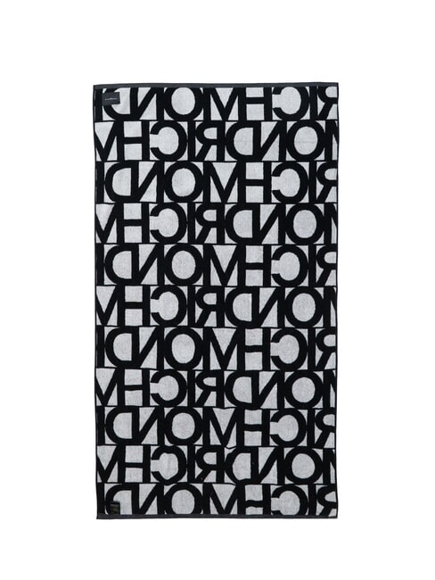 SNELKI Serviette de plage en coton noir2 - Accessoires Voyage