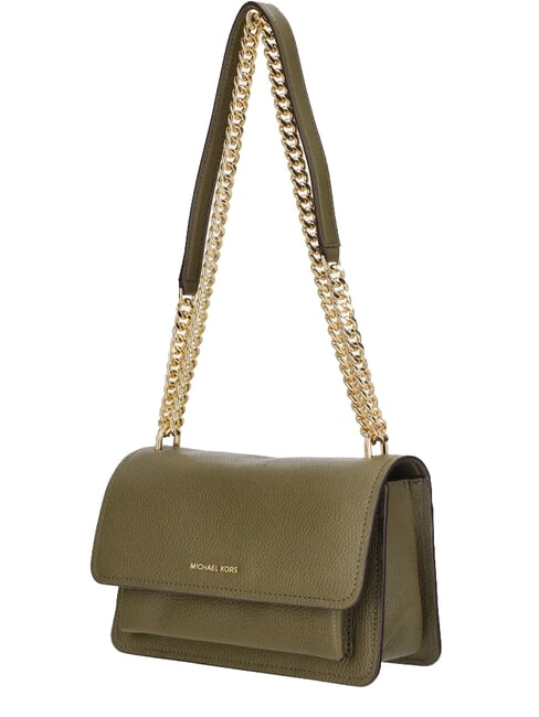 CLAIRE Sac bandouli&egrave;re en cuir, sac port&eacute; travers loden - Sacs pour Femme