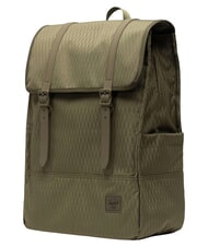 HERSCHEL SURVEY  Sac &agrave; dos en PET recycl&eacute; diamant vert lierre - Sacs &agrave; dos pour l'&Eacute;cole & les Loisirs - 2