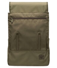 HERSCHEL SURVEY  Sac &agrave; dos en PET recycl&eacute; diamant vert lierre - Sacs &agrave; dos pour l'&Eacute;cole & les Loisirs - 4