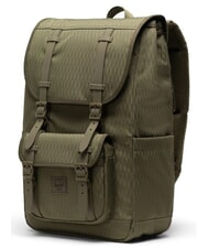 HERSCHEL LITTLE AMERICA MID Sac &agrave; dos de taille moyenne diamant vert lierre - Sacs &agrave; dos pour l'&Eacute;cole & les Loisirs - 2