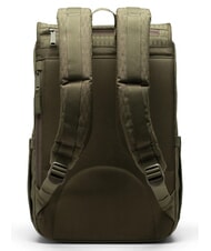 HERSCHEL LITTLE AMERICA MID Sac &agrave; dos de taille moyenne diamant vert lierre - Sacs &agrave; dos pour l'&Eacute;cole & les Loisirs - 3