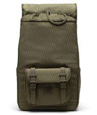 HERSCHEL LITTLE AMERICA MID Sac &agrave; dos de taille moyenne diamant vert lierre - Sacs &agrave; dos pour l'&Eacute;cole & les Loisirs - 4