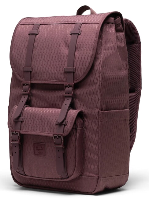 LITTLE AMERICA MID Sac &agrave; dos de taille moyenne diamant de myrtille - Sacs &agrave; dos pour l'&Eacute;cole & les Loisirs