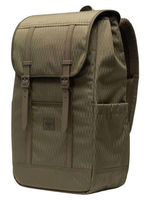 RETREAT Sac &agrave; dos diamant vert lierre - Sacs &agrave; dos pour l'&Eacute;cole & les Loisirs