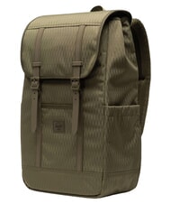 HERSCHEL RETREAT Sac &agrave; dos diamant vert lierre - Sacs &agrave; dos pour l'&Eacute;cole & les Loisirs - 2