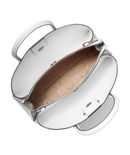 MICHAEL KORS RUTHI Sac &agrave; main avec bandouli&egrave;re, en cuir blanc - Sacs pour Femme - 3
