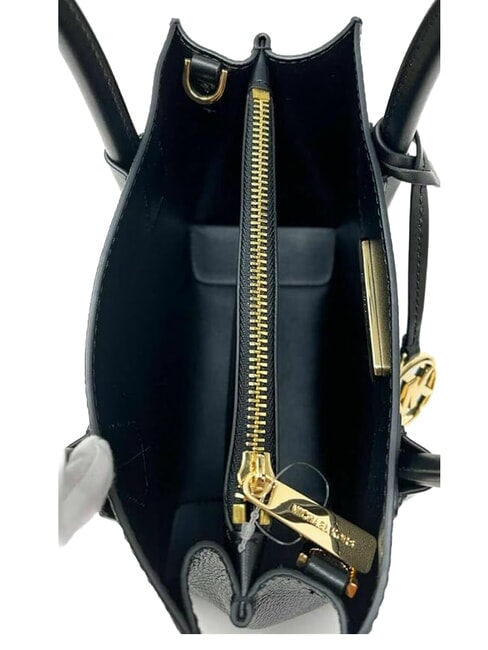 MERCER Sac &agrave; main avec bandouli&egrave;re, en cuir noir - Sacs pour Femme