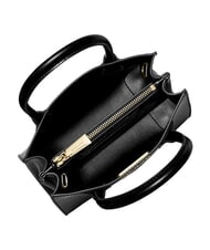 MICHAEL KORS MERCER Sac &agrave; main avec bandouli&egrave;re, en cuir noir - Sacs pour Femme - 6