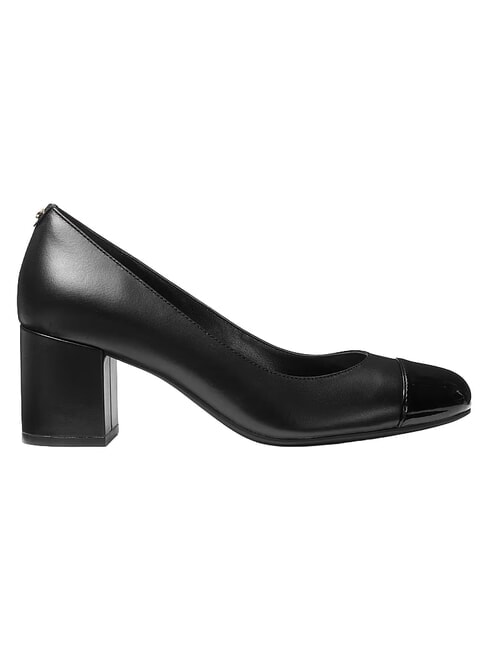 PERLA D&eacute;collet&eacute; en cuir noir - Chaussures Femme