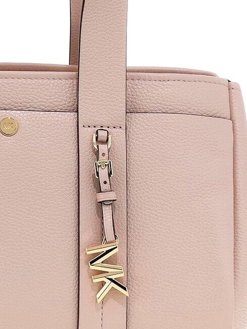 ROMEE Sacoche en cuir avec bandouli&egrave;re rose - Sacs pour Femme