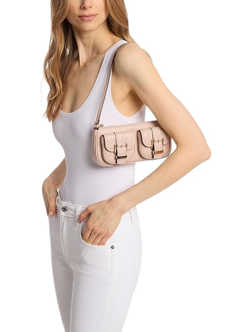ZOEY Sac bandouli&egrave;re en cuir rose - Sacs pour Femme