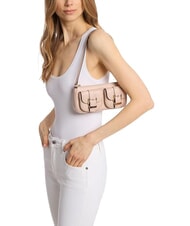 MICHAEL KORS ZOEY Sac bandouli&egrave;re en cuir rose - Sacs pour Femme - 2
