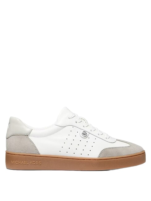 SCOTTY Baskets en cuir aluminium - Chaussures Femme