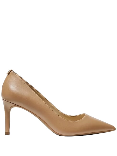 ALINA D&eacute;collet&eacute; en cuir brun - Chaussures Femme
