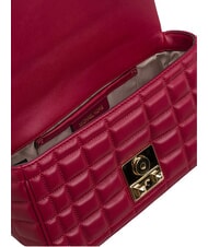 MICHAEL KORS TRIBECA Sac bandouli&egrave;re en cuir rouge - Sacs pour Femme - 4